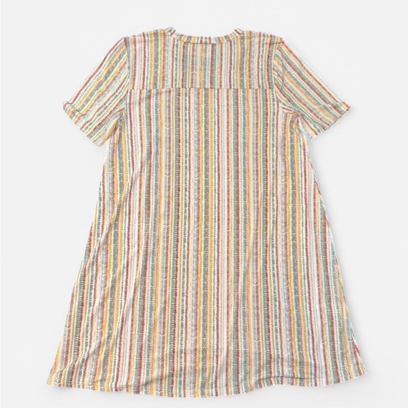 NWT BCBGeneration Women's Striped Multicolor Short Shift Dress Size M Pink - Picture 2 of 4